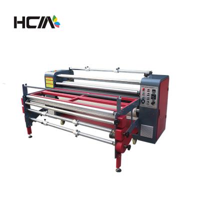 China Other Fabric Textile Calender Oil Roll Heat Press Roller Sublimation Heat Transfer Machine for sale