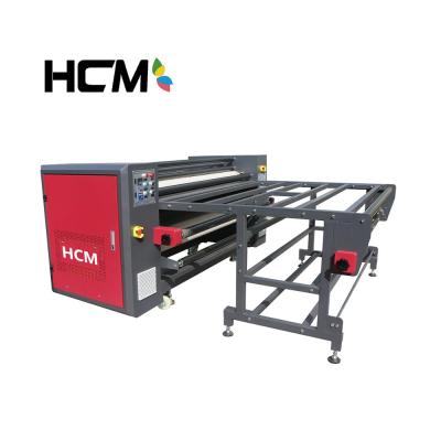 China Garment shops fuel oil heating sublimation roll to roll heat transfer printing machine sublimation printing machine for Sport-use for sale