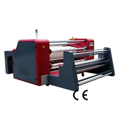 China Fuel Oil 1.7m Wide Roller Type Sublimation Heat Press Machine Rotary Calander For Transfer Printing In 1.7m Wide for sale