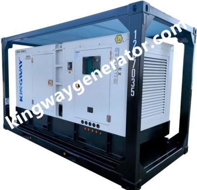 China Explosion Proof Generator 30KVA ATEX Certified Zone 2 T3 Mounted in DNV 2.7-1 Lifting Frame EADG30-EX2 for sale