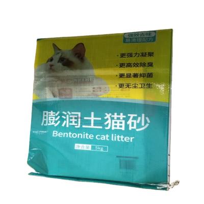 China Cat Dog Rabbit Bird Pet Garbage PP Woven Bag Recyclable Chickens Ducks Scare Pigs Nutrition Feed BOPP Lamination Bag for sale