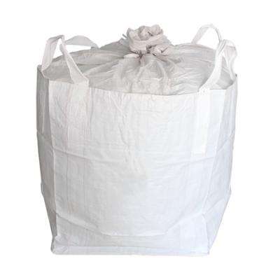 China Breathable PP Jumbo Bag 1 Ton Or 2 Ton 1M3 Sand 1000kg Sling FIBC Bags Tall Dimensions for sale