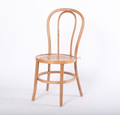 China Stackable natural wood color thonet bentwood chair for sale