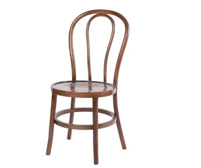 China Thonet bentwood stackable solid wood stackable chair for wedding for sale