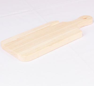 China New Design Sustainable Natural Solid Color Rubber Wood Roll Board For Sale for sale