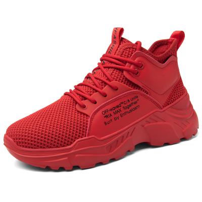 China Newest fashion trend XIDISO factory five color walking sport shoes male slim sports casual shoes lace up sneaker for men for sale