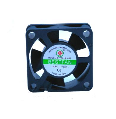 China DC 5V Fan 5V 12V 24V Double Ball Bearing Brushless Fan Bestfan 3010 Hotels 3010 Axial Fan High Speed ​​Ventilation for sale