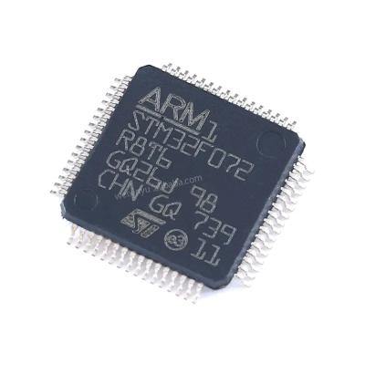 China STM32 STM32F072R8T6 MCU standard 32-bit ARM Cortex M0 RISC 64KB 2.5V/3.3V 64-Pin LQFP T/R flash original in stock for sale