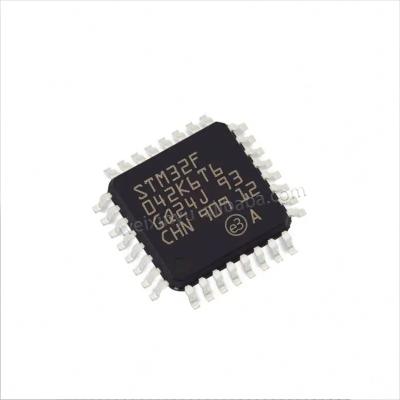 China standard STM32F042 support BOM quotation IC MCU 32BIT 32KB electronic components bom integrated circuits IC chip STM32F042K6T6 for sale