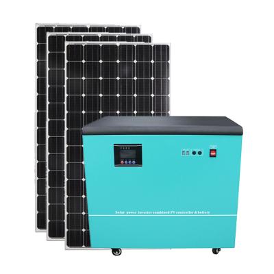 中国 Home ALL in One Solar Power System with LifePo4 Battery 1KWH-10KWH for Home Use 販売のため