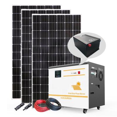 China 5KWH Long Life Solar Farm Complete Solar Battery System For Houses Power Supply Te koop