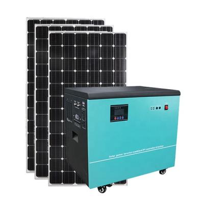 中国 Home Off Supply LifePO4 Portable Solar Charger 5kva 5KWH Uninterruptible Grid Power Battery 220V Home Use 販売のため