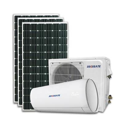 China Low price 12000btu solar power energy saving split air conditioner company solar air conditioner for home Te koop