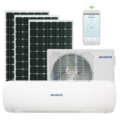 China Full DC Technology Solar Energy Saving Central Air Conditioner 18000btu Off Grid New DC Solar Air Conditioner For Home Te koop