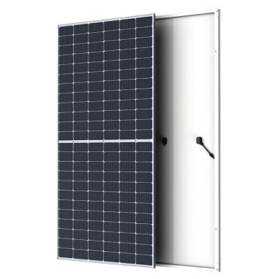 China Mono Solar Power System Perc High Efficiency 450watts Half Cut Off Cheap Solar Panel 440w Solar Panel Rack System zu verkaufen