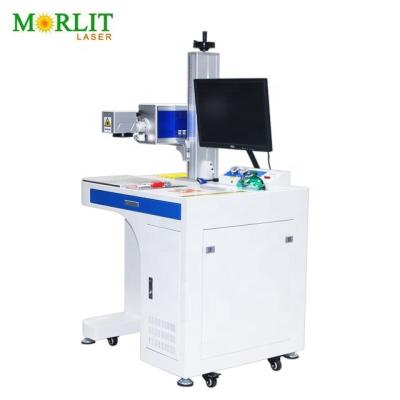 China 20W 30W Air Cooled Fiber Laser Marking Machine on Stainless Steel Plastic Jewelry CO2 Laser Marking Machine for sale