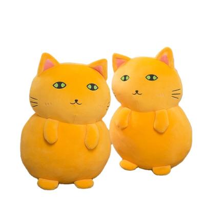 China New Design Plush Cute Soft Lucky Cat Dolls Cute Animal Pillow For Girl Birthday Gifts for sale