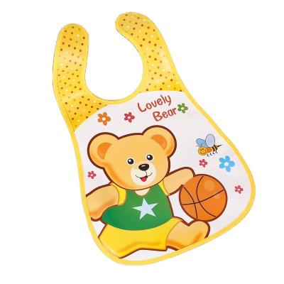 China Cute Cartoon Animal Kids Antibacterial Apron Full Sleeve Baby Feeding Bibs Eva Waterproof Colorful Children Bib for sale