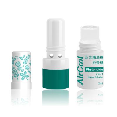 China Natural formula without medical ingredients Phytoncide soothing essential oil for replenishing inhaler nasal oils for sale