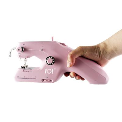 China VOF 2022 New Small Handheld Sewing Machine ZDML-6 Handheld Interlock Portable Sewing Machine Home Garment Shops for sale