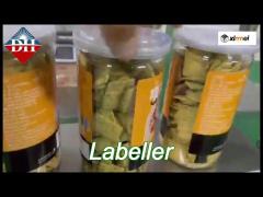 automatic round bottle labeling machine sticker labeler