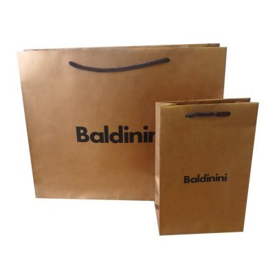 China Recyclable Factory Selling Paper Bag Tote Clothing Shopping Bag With PP Handle for sale