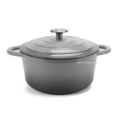 China CLASSIC Cast Iron Enamel Cookware Set Kitchen Cookware Set Casserole Pots Enamel Casserole Set French Oven Enameled Cast Iron Cookware for sale