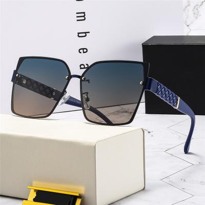 China Wholesale 2022 Luxury Trendy Eyewear Designer Sun Glasses Women Mens Sunglasses Fashion Sunglasses for sale