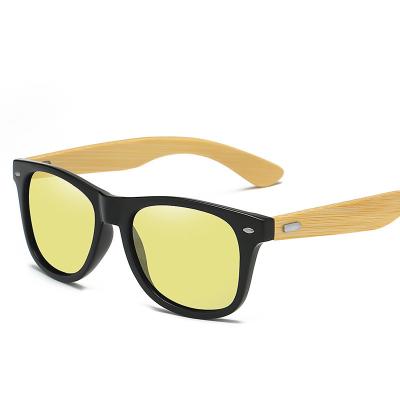 China Trendy Fashion Sunglasses Sun Lenses For Men 2022 Newest Fashion Bamboo Sunglasses for sale