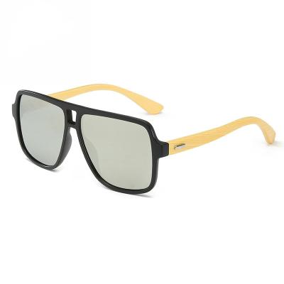 China Fashion Sunglasses Polarized 2022 Custom Square Frame Men Women Sun Glasses Bamboo Wooden Sun Glasses Custom Sports for sale