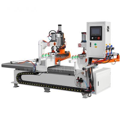 China Durable Double Head Glass Corner Edge Grinding Polishing Machine for sale