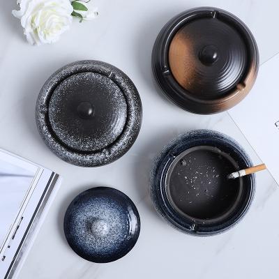 China Luxury marble shape portable creative personality stone lighter holder ashtray cigar cigar kitchen vintage custom logo for sale