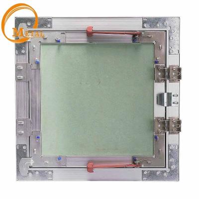 China Aluminum Ceiling And Walls Drywall Access Panel Aluminum Frame With Spring Open / Closing System Drywall for sale