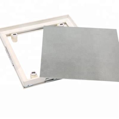 China Durable Ceiling And Wall PVC Drywall View Hidden Access Panel Galvanized Steel Magnets Door for sale