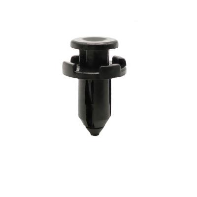 China Black Strong Type Automotive Material Car Retainer Fastener Parts POM 9mm Hole Push Bumper Clips for sale