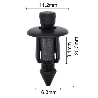 China p05 automotive plastic auto parts fender fastener push clips retainer 90269-06001 for sale