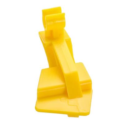 China Automotive Parts For Ford Fiesta Transit Hood 8A6116828AC Hood Stay Prop Clip Retainer Yellow B-Max Connect Hood Stay Clip for sale