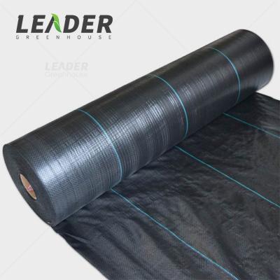 China Greenhouse Seedling Growing Agricultural Price Mulch Weed Control Mat Rubber Cloth Anti Weed Mat Foshan Te koop