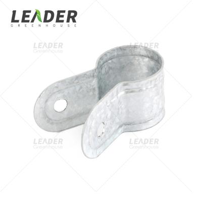 中国 Pipe Connector Agriculture Greenhouse Accessories Pipe Connector Galvanized Steel Round Clamps And Clips 販売のため