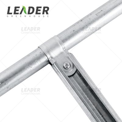 Китай Pipe Fixator Greenhouse Galvanized Round Metal Pipe Connector Clamp продается