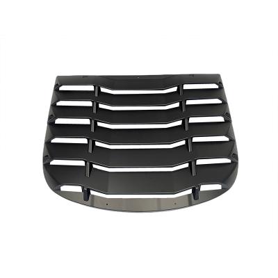 China Classic High Quality Classic Matte Black Windows Louver For Tesla Model Y Style for sale