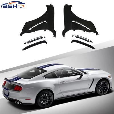 China GT350 GT350 Style Sheet Metal Stamping Steel Fender For Mustang 2015-2017 for sale