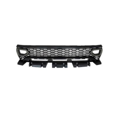 China WB Style Front Lip Grille With LED Light Parts For Dodge Widebody Bumper Charger 2015+ for sale