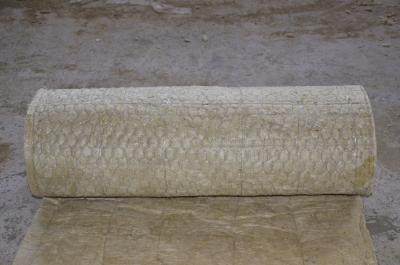 China 3000 - 7000mm Length stonewool Blanket Insulation , Fireproof Insulation Blanket for sale