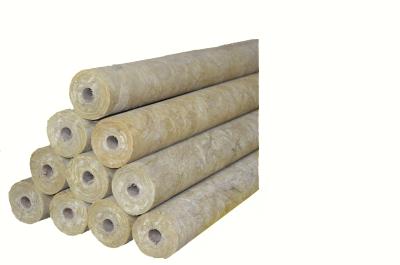 China Aislamiento de alta temperatura stonewool insonoro, cubierta rígida del tubo del tubo de stonewool en venta