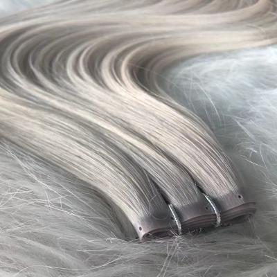 China Silky Straight Wave Seamless Hair Extension PU Strip Skin Weft Human Hair Extension for sale