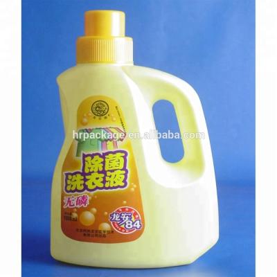 China 1Liter Plastic Detergent Bottles For Detergent Liquid And Edible Oil HDPE for sale