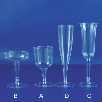 China Disposable high quality plastic disposable wine cup for sale