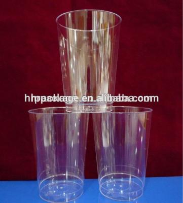 China Beverage PS Material High Transparency Plastic Cup for sale