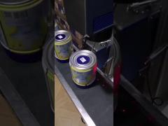 20W 30W 50W 100W Fiber Laser Marking Machine For Printing On Metal / Aluminum Lids